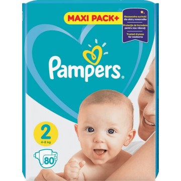 pieluchy pampers 2 76 szt