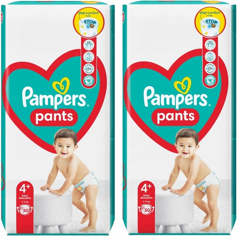 pieluchy pampers 4 pants