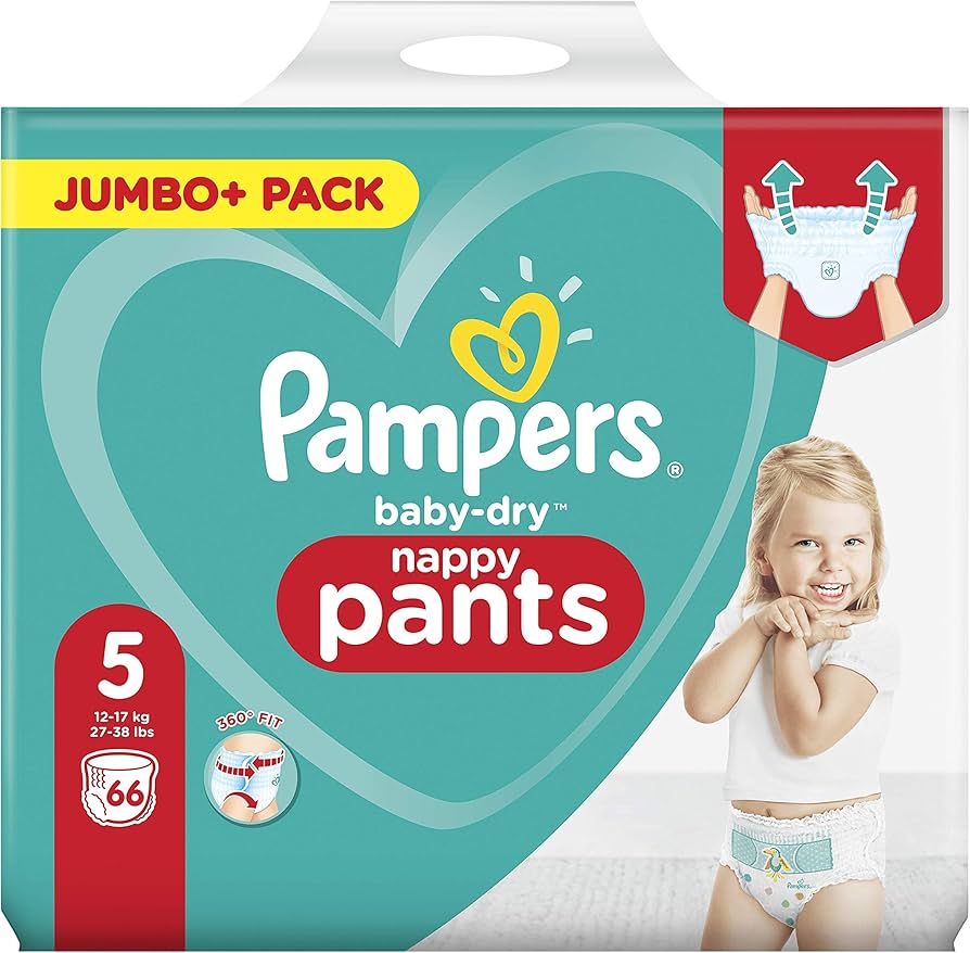 pieluchy pampers białe