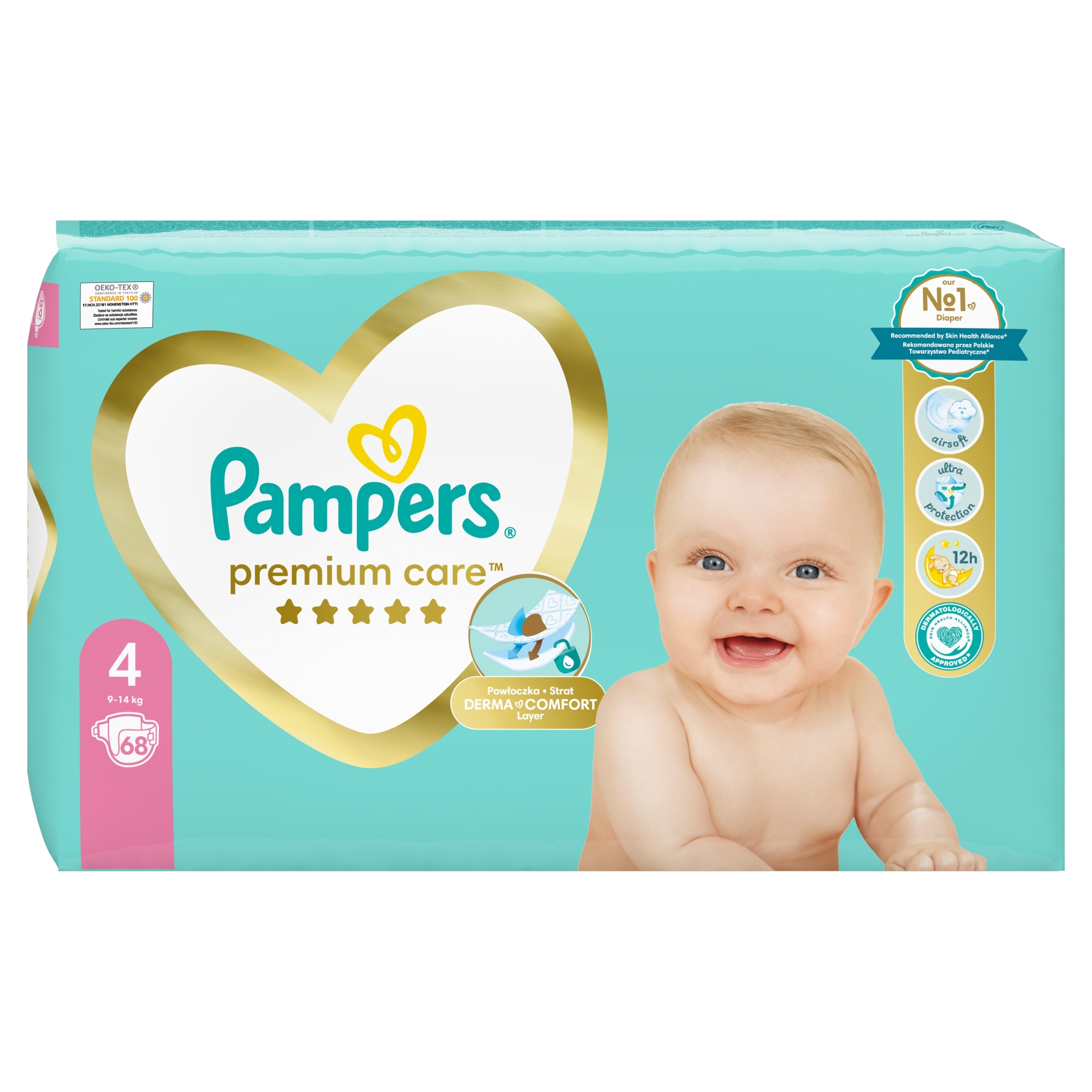 pieluchy pampers care