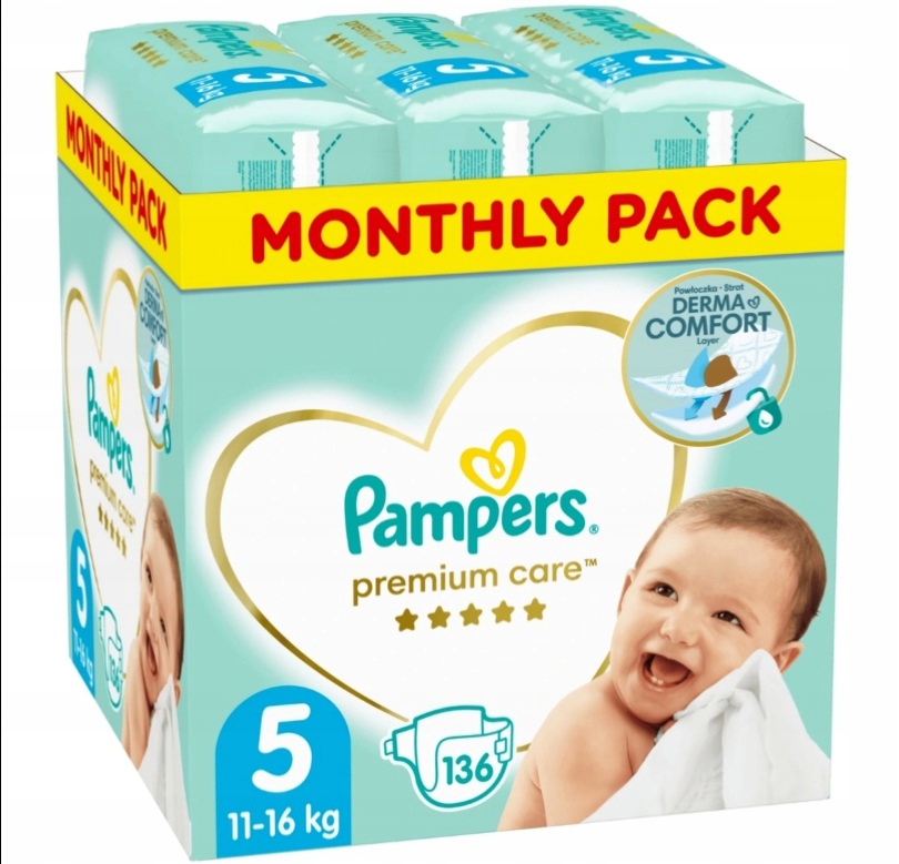 pieluchy pampers mega box