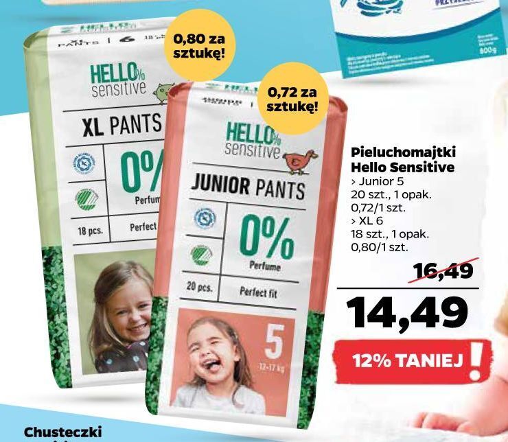 pieluchy pampers netto