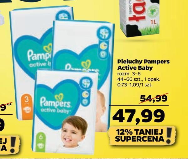 pieluchy pampers netto