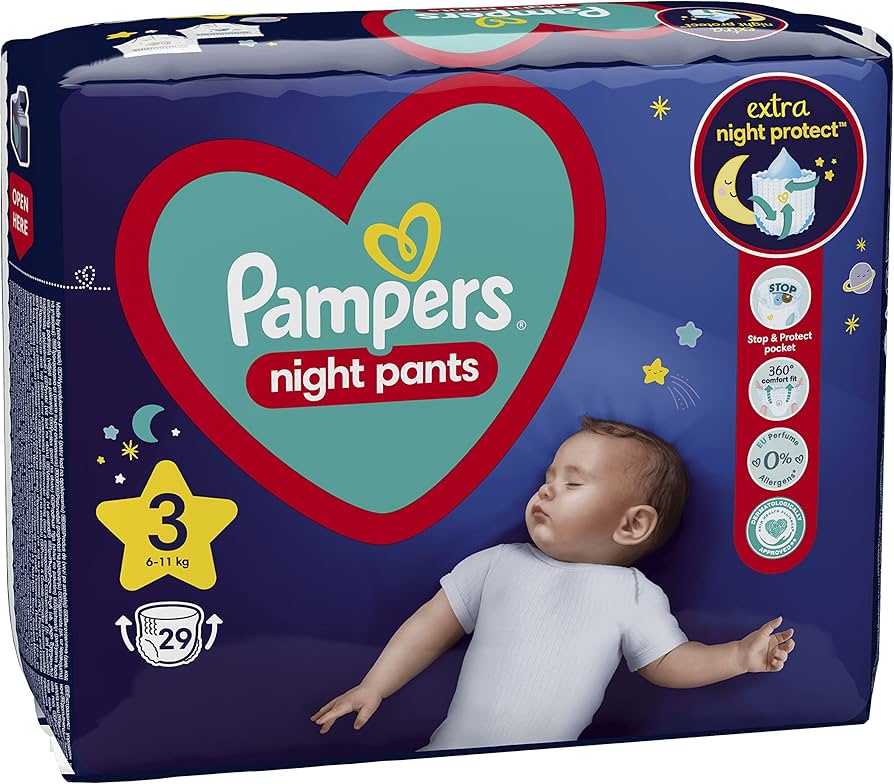 pieluchy pampers night