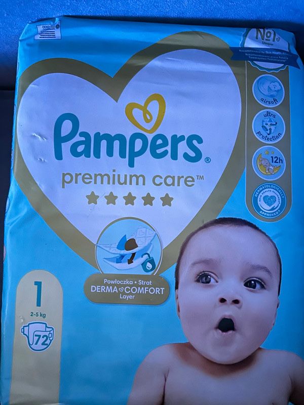 pieluchy pampers premium care 1 olx