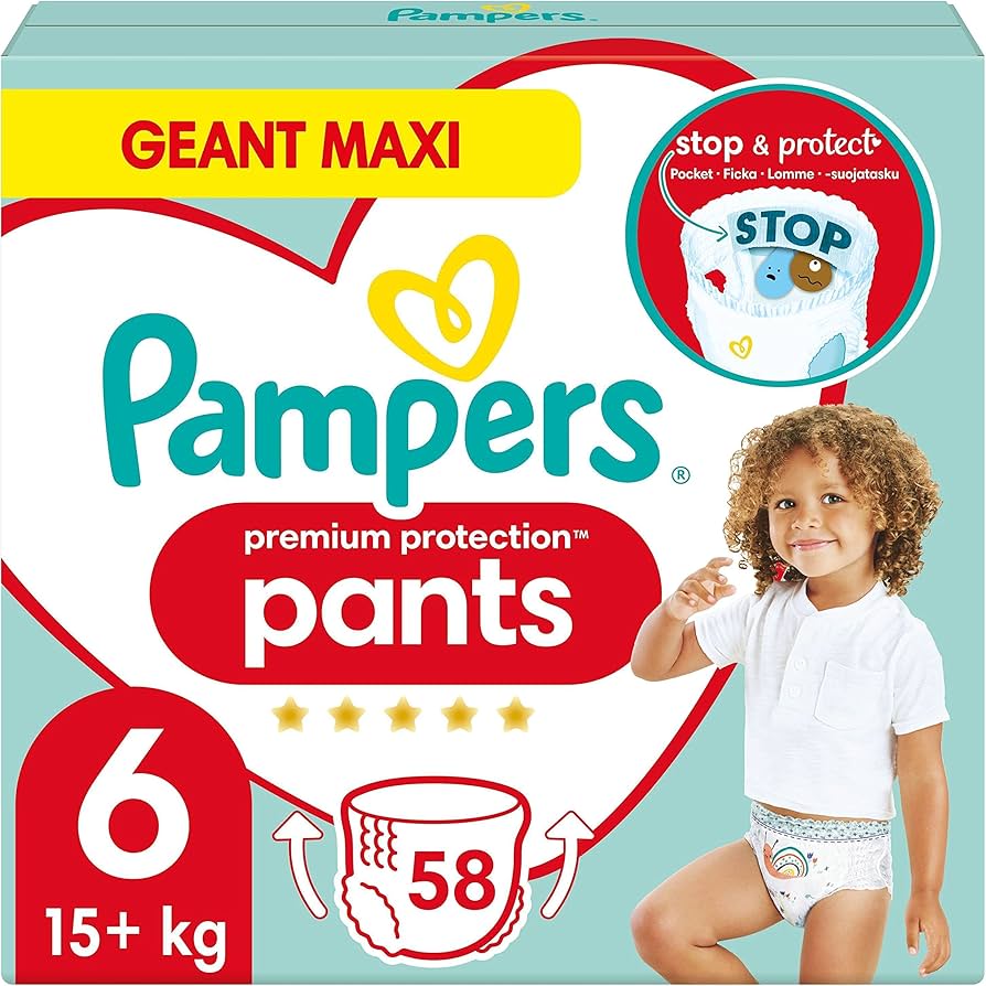 pieluchy pampers rozmiar 6