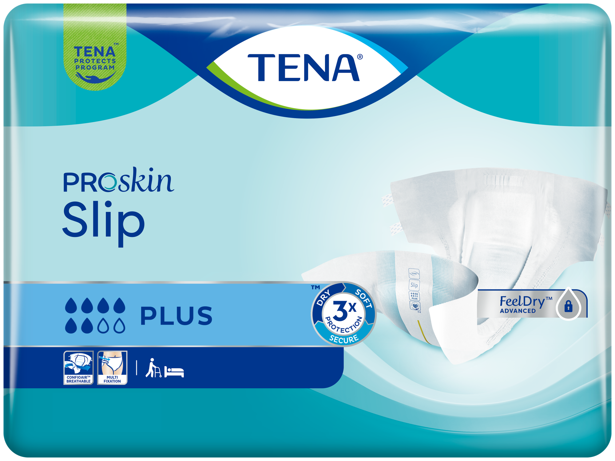 pieluchy tena tena slip plus large pieluchomajtki 30 sztuk