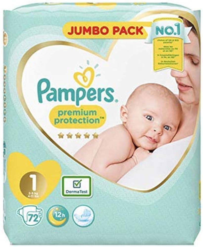 pieluchy typu pampers