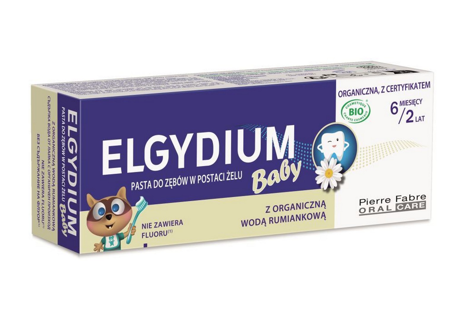 Pigeon Baby mleczna pasta do zębów z ksylitolem w żelu 6 miesięcy+ 40ml