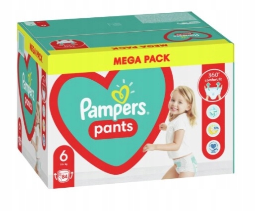 piluchomajtki mega pack+ różne rodzaje pampers