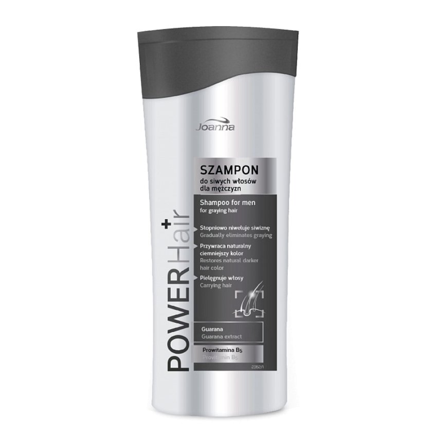 power hair szampon niwelujący siwiznę dla mężczyzn 200ml