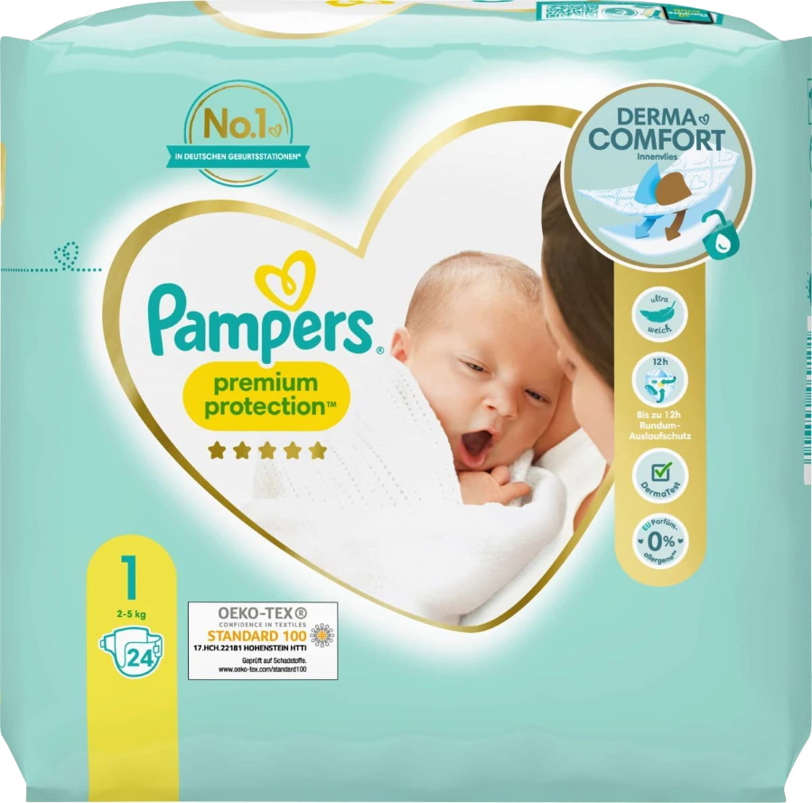 premium protection pampers 1