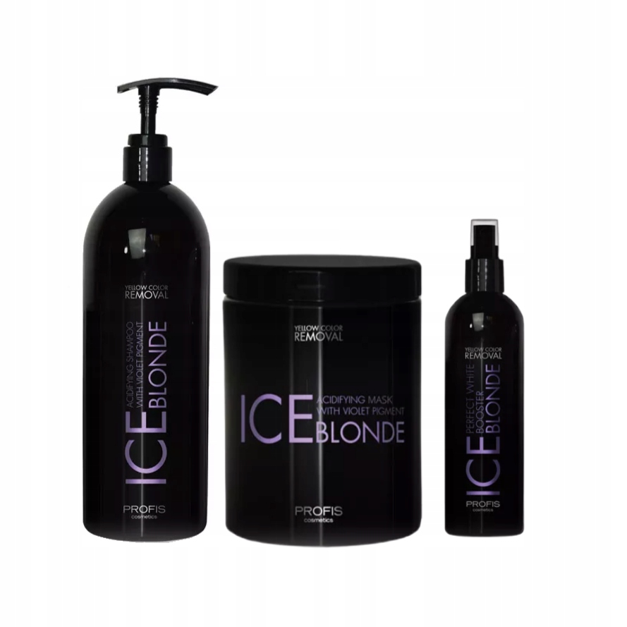 profis ice blonde szampon maska i spray