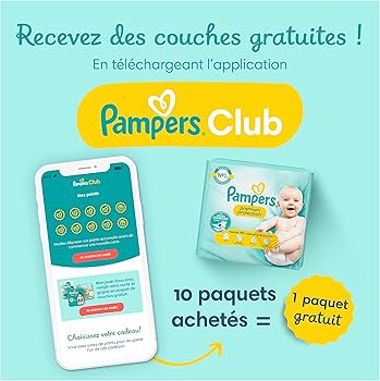 promo pampers belgique