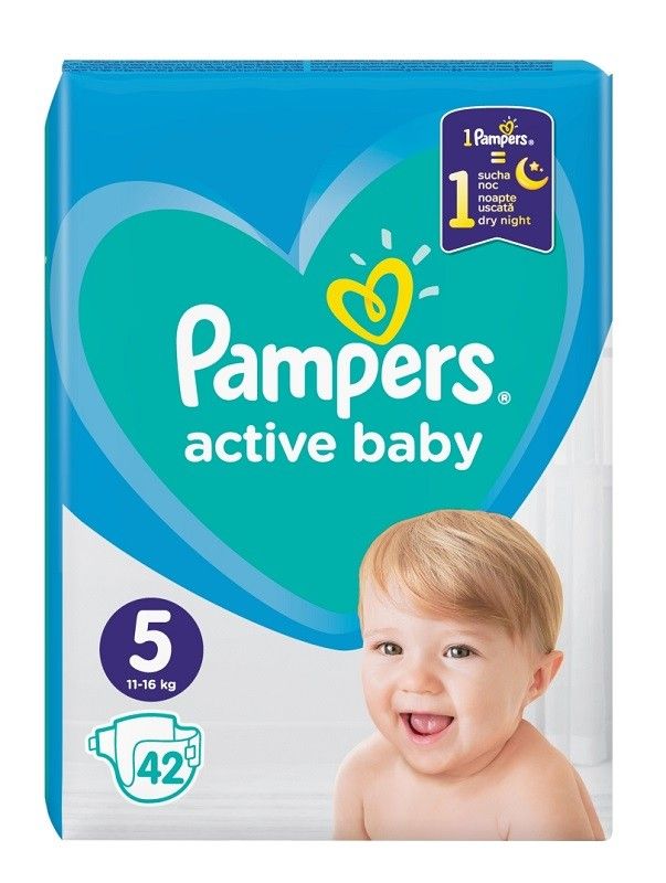 promocja pieluchy pampers 5