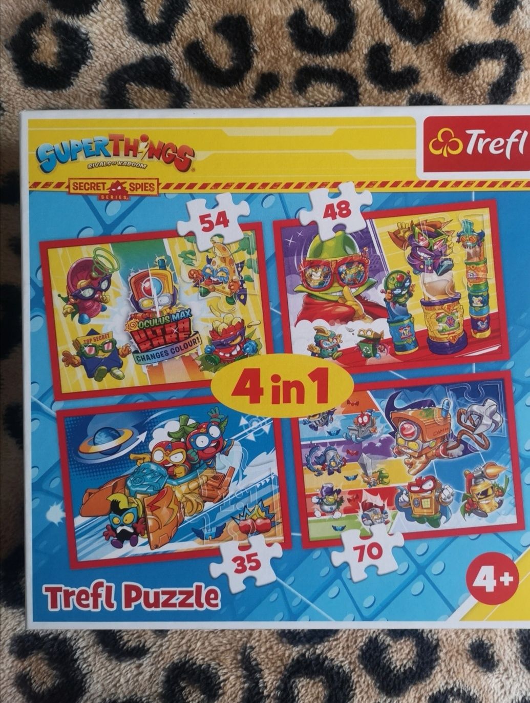 Puzzle z figurkami Trefl