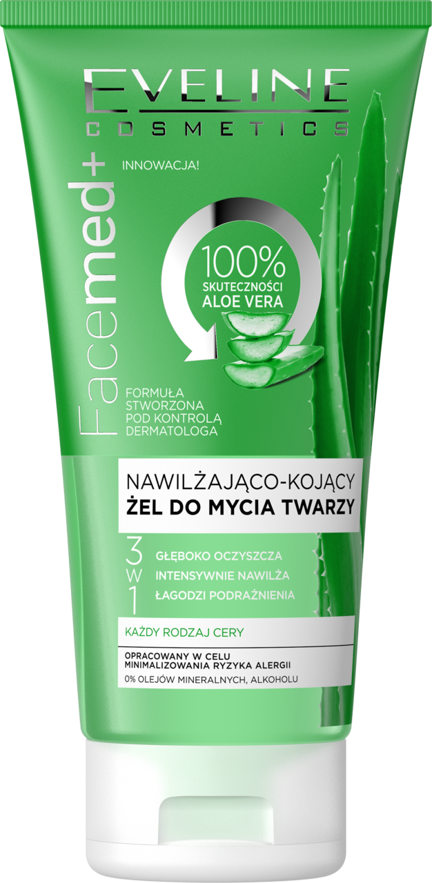 płyn do mycia twarzy aloes