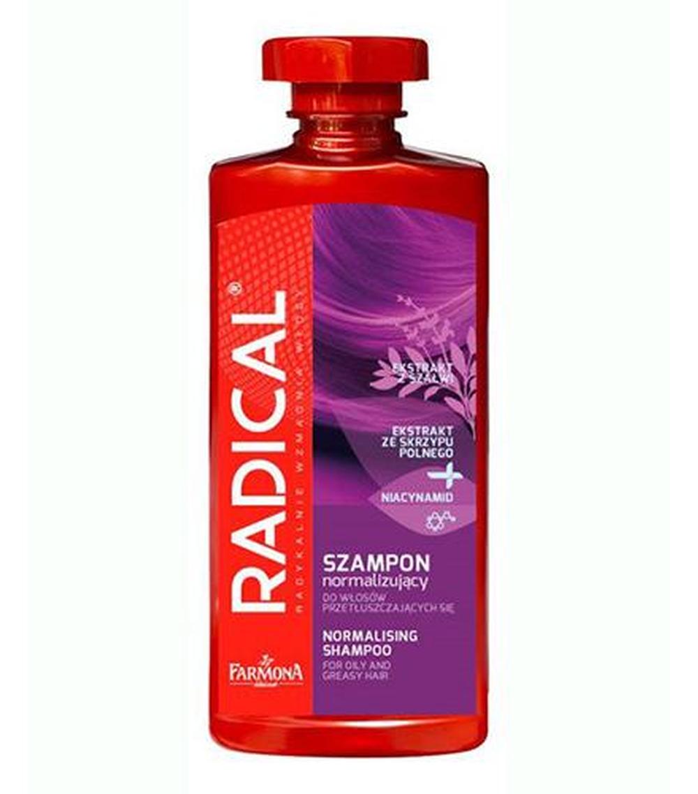 radical szampon suchy do włosów przetłuszczających się 180ml kwc