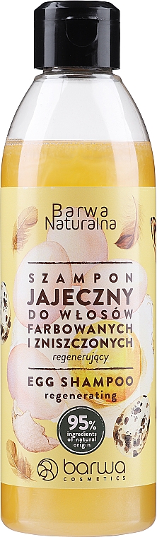 regenerujący szampon jajeczny z