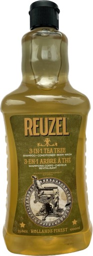 reuzel-3 in 1 tea tree szampon odżywka żel pod prysznic