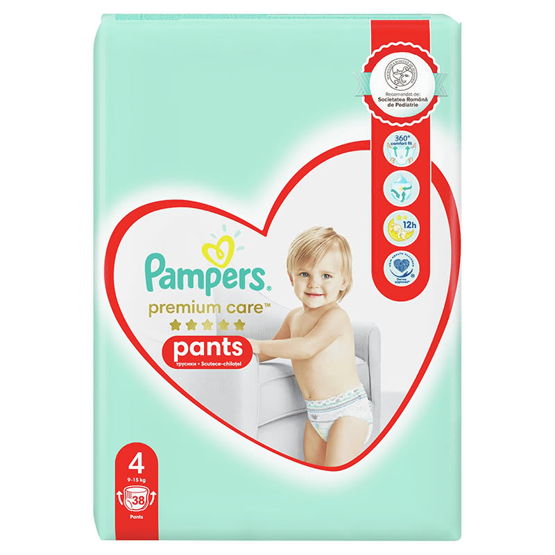 rossamn pampers pants premium care 4