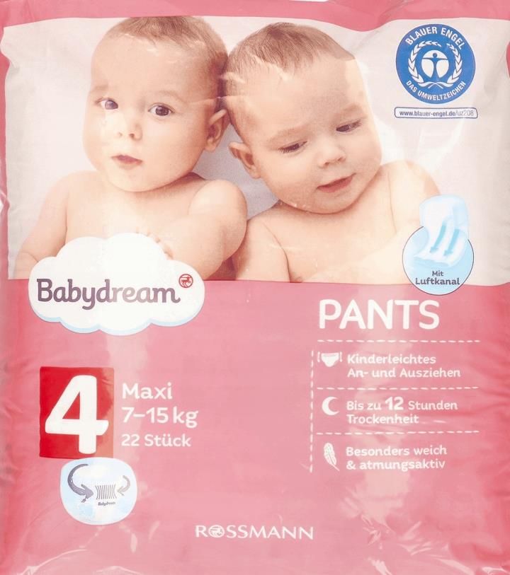 rossman pieluchomajtki babydream 4