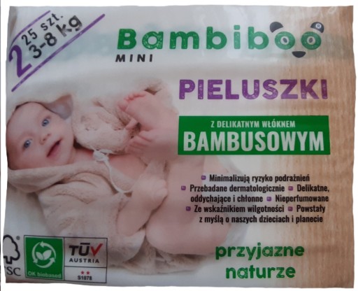 rossmann bambusowe pieluchy