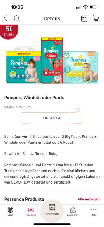 rossmann pampers 4 coupon