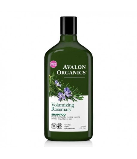 rozmarynowy szampon zwiększający objętość avalon organics