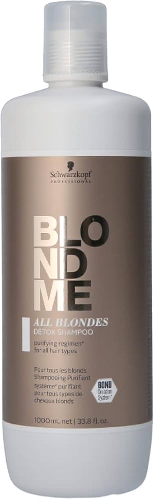 schwarzkopf blondme restore blonding szampon