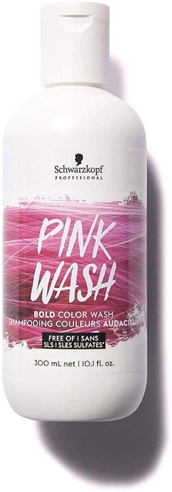 schwarzkopf bold color wash szampon koloryzujący różowy