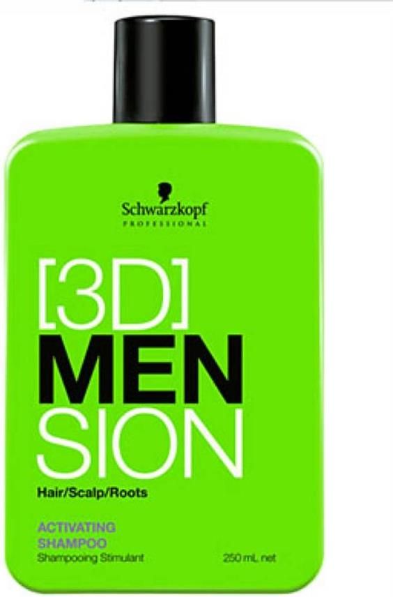 schwarzkopf professional 3dmen activating szampon 1000ml opinie