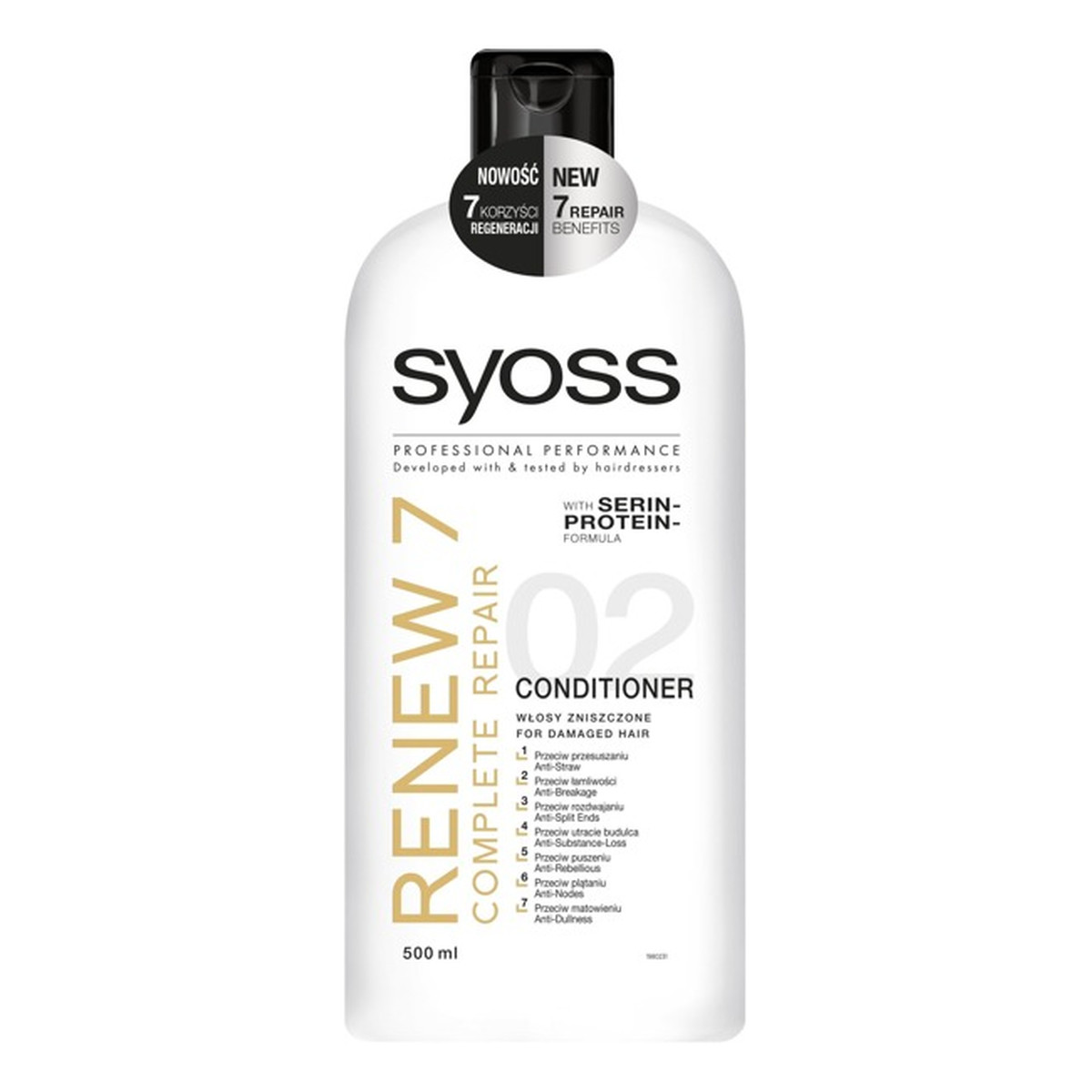 schwarzkopf syoss renew 7 odżywka do włosów zniszczonych