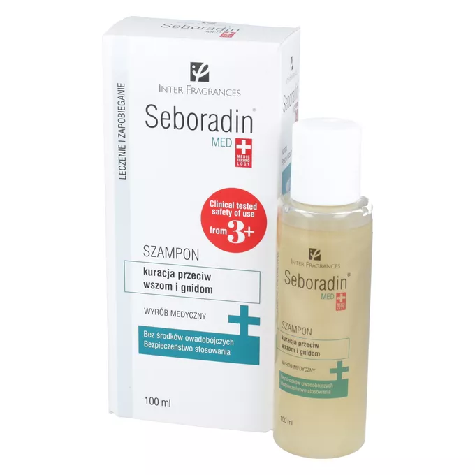 seboradin med szampon kuracja przeciw wszom i gnidom 100 ml