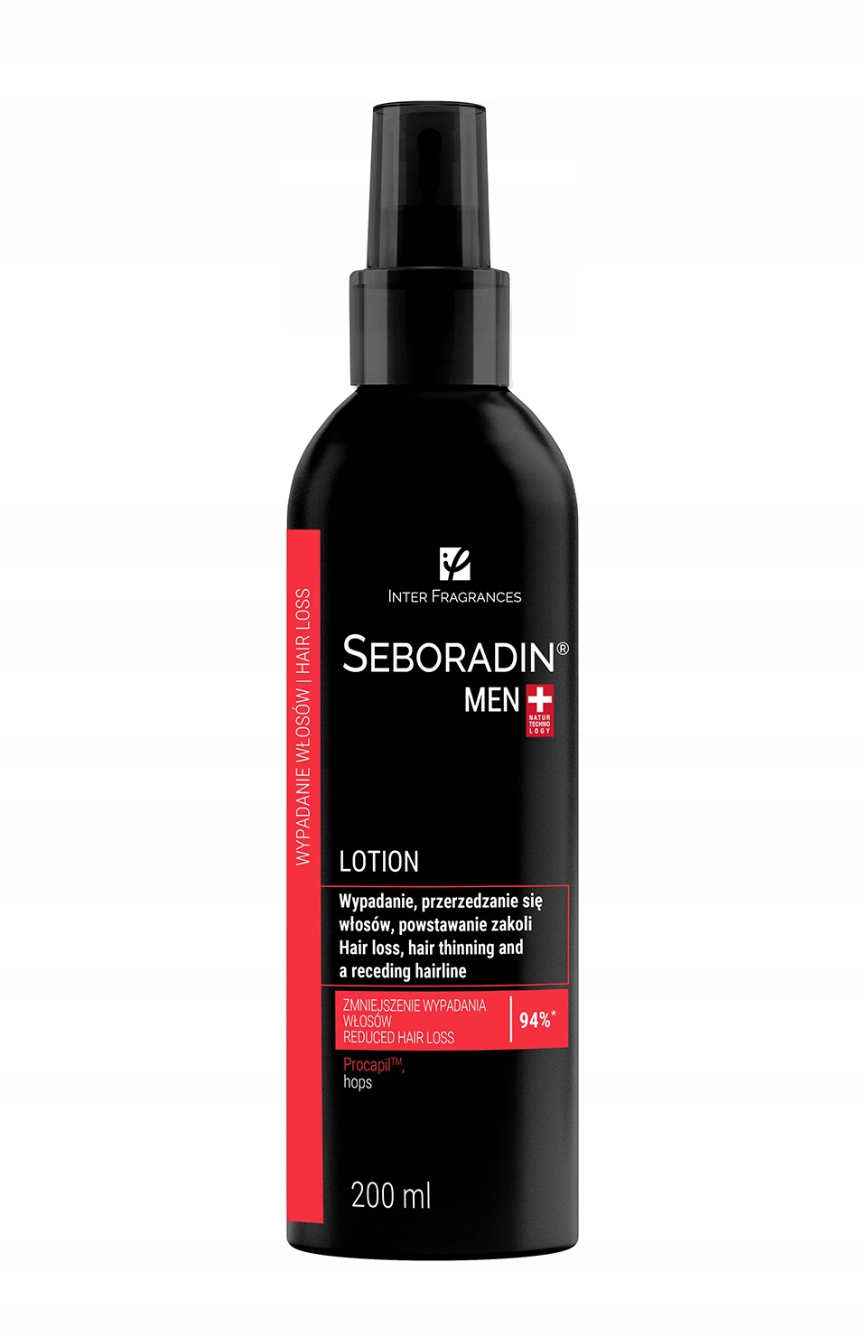 seboradin men szampon na wypadające i przerzedzające się włosy