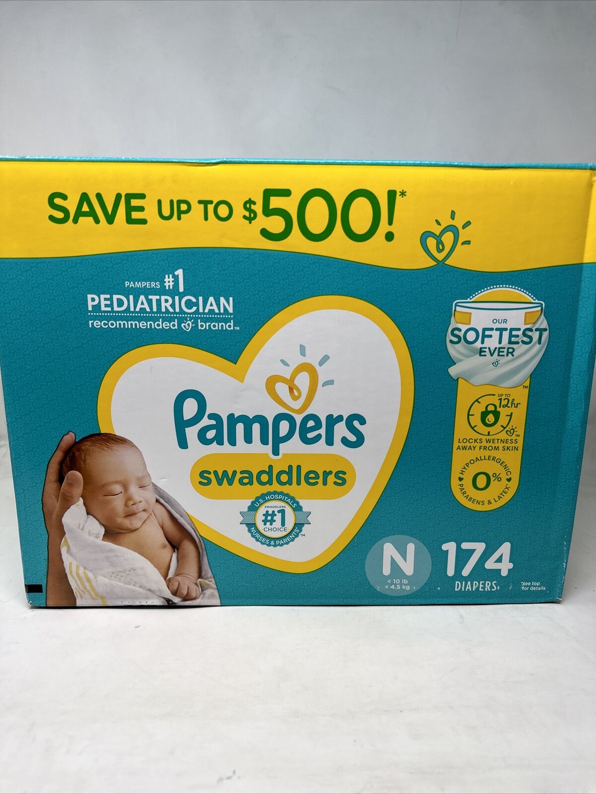 sellin pampers