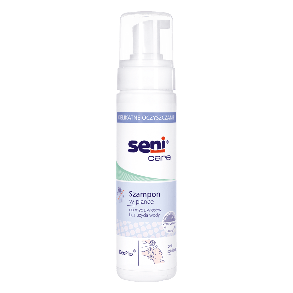 seni care szampon w piance bez spłukiwania 200 ml