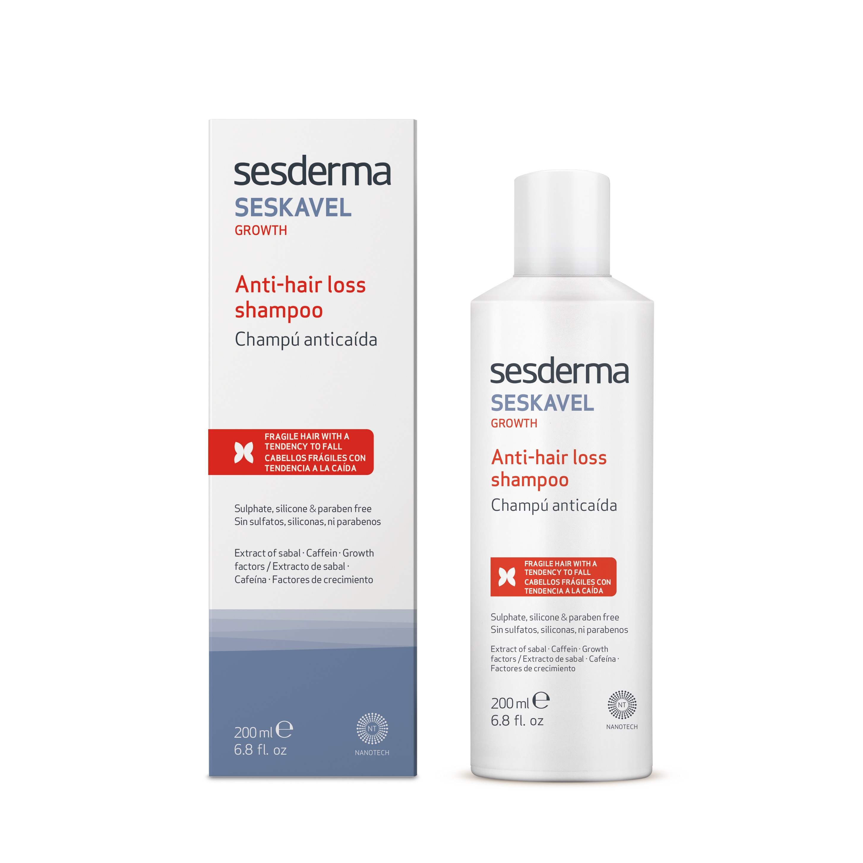 sesderma seskavel anti-hair loss szampon