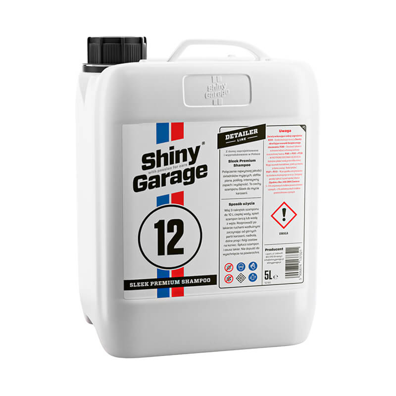 shiny garage szampon z woskiem