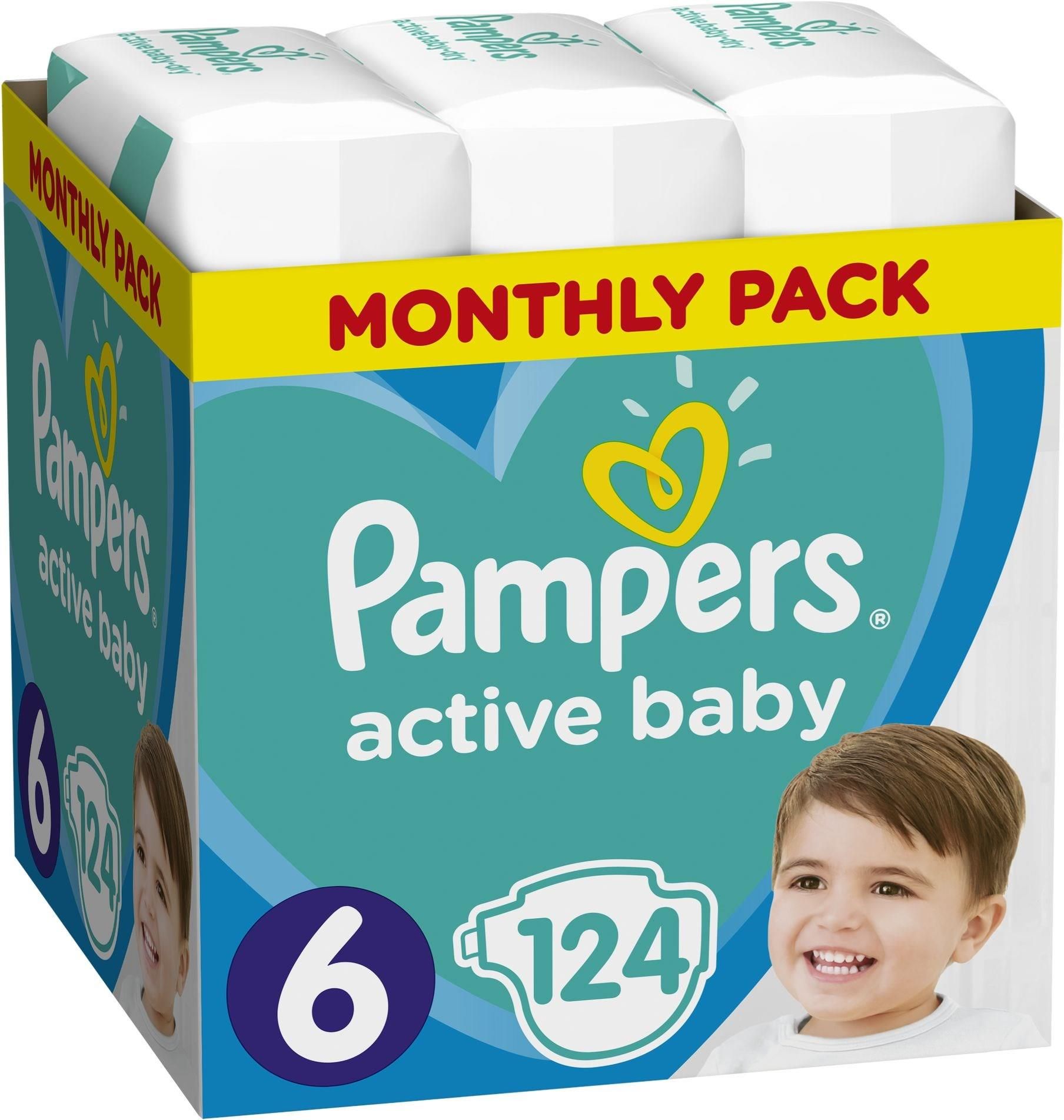 skąpiec pampers 6 124