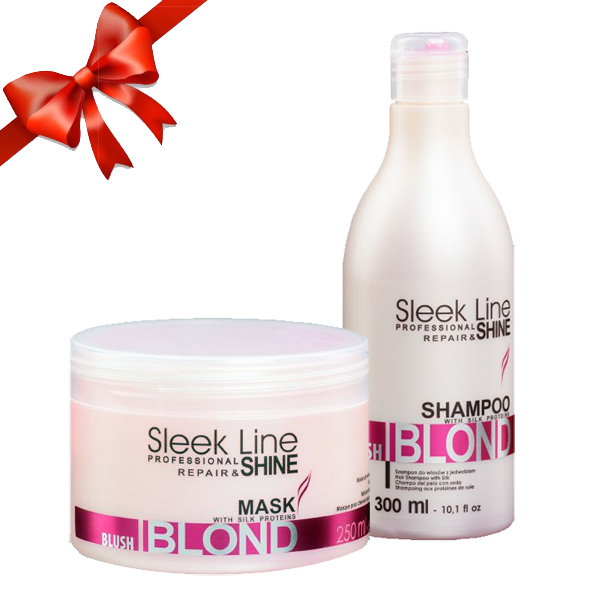 sleek line szampon blond rozowy blig