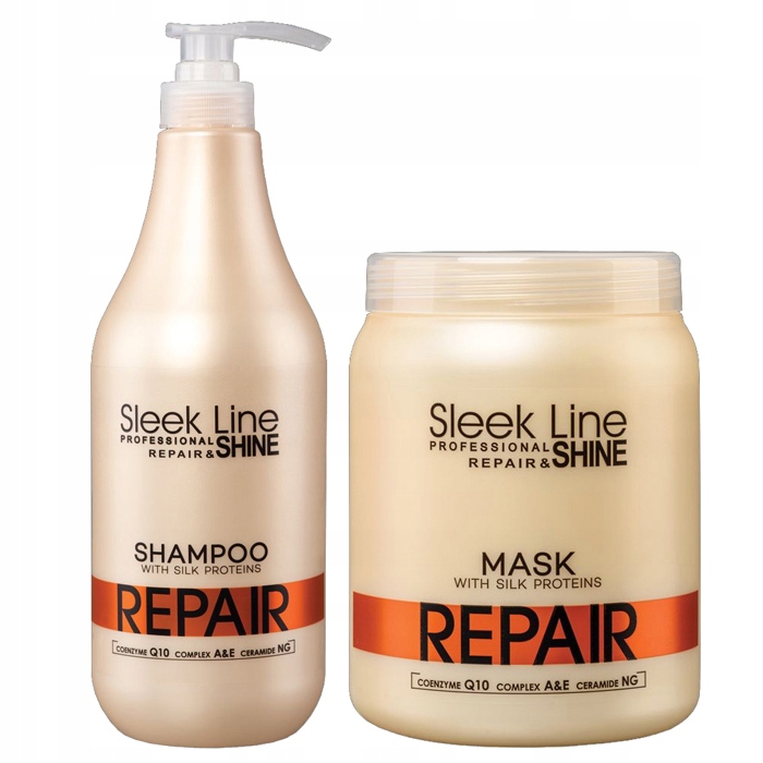 sleek line szampon repair