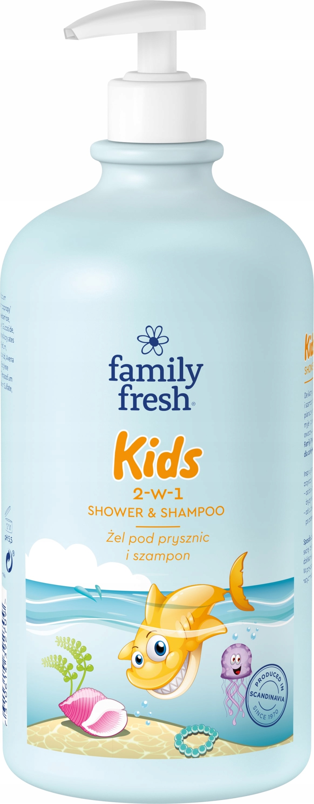 soraya family fresh żel szampon 2w1 kids 1000ml skład