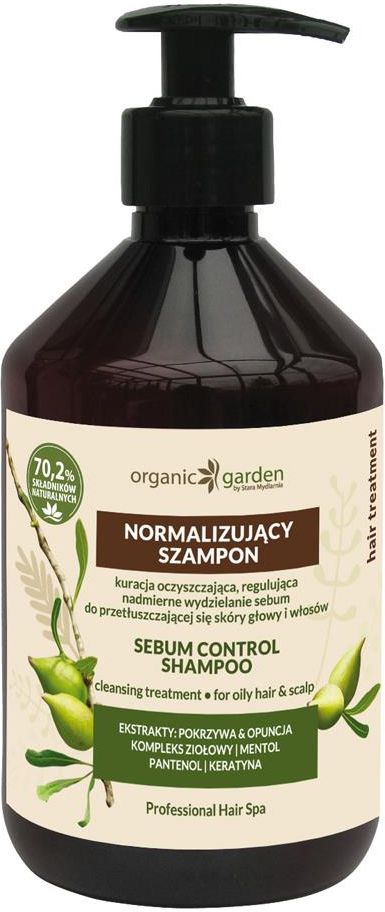 stara mydlarnia organic hair normalizujący szampon do włosów