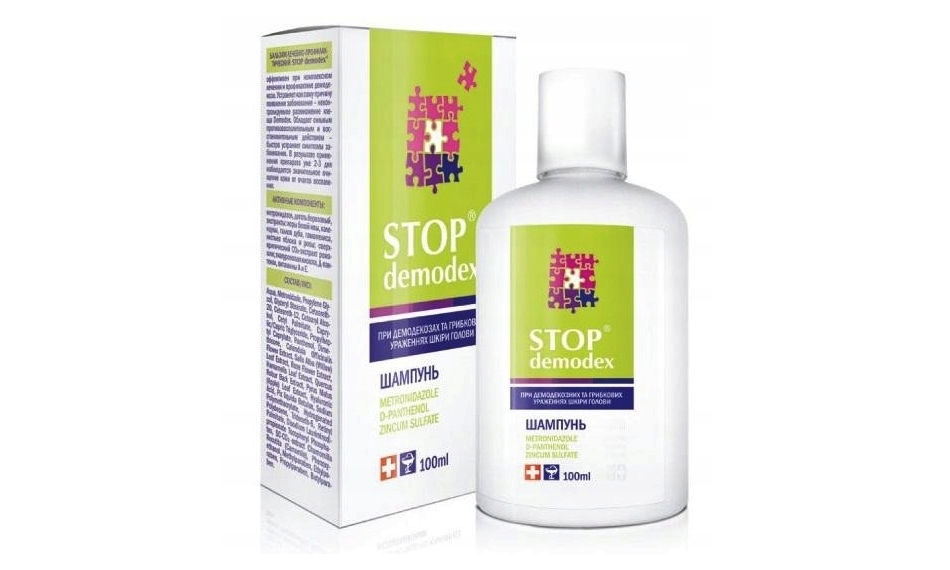 stop demodex szampon do włosów 100ml