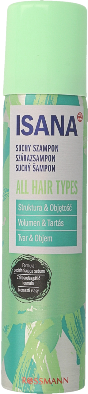 suchy szampon isana mini