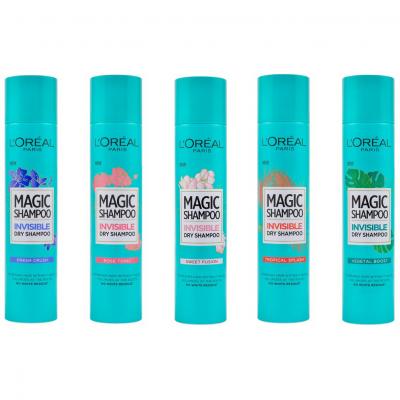 suchy szampon loreal magic zapachy