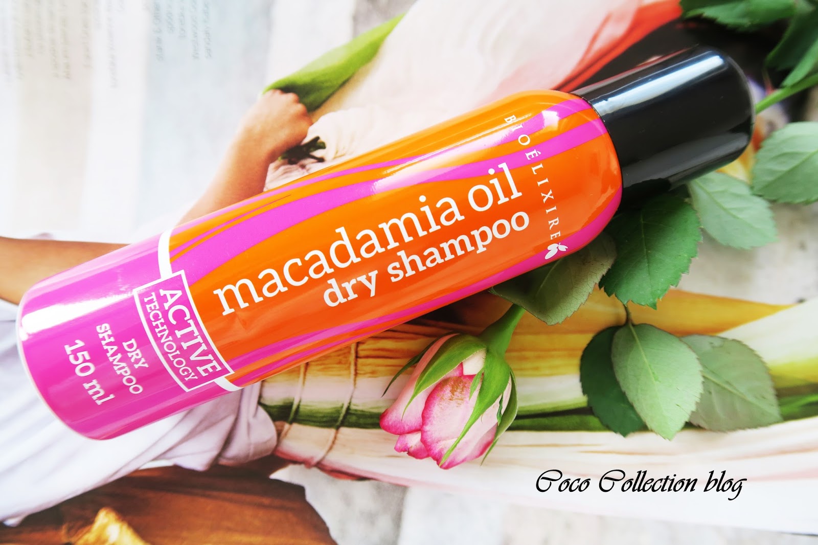 suchy szampon macadamia oil bioelixire