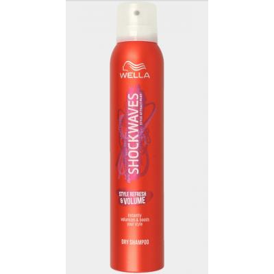 suchy szampon wella shockwaves opinie