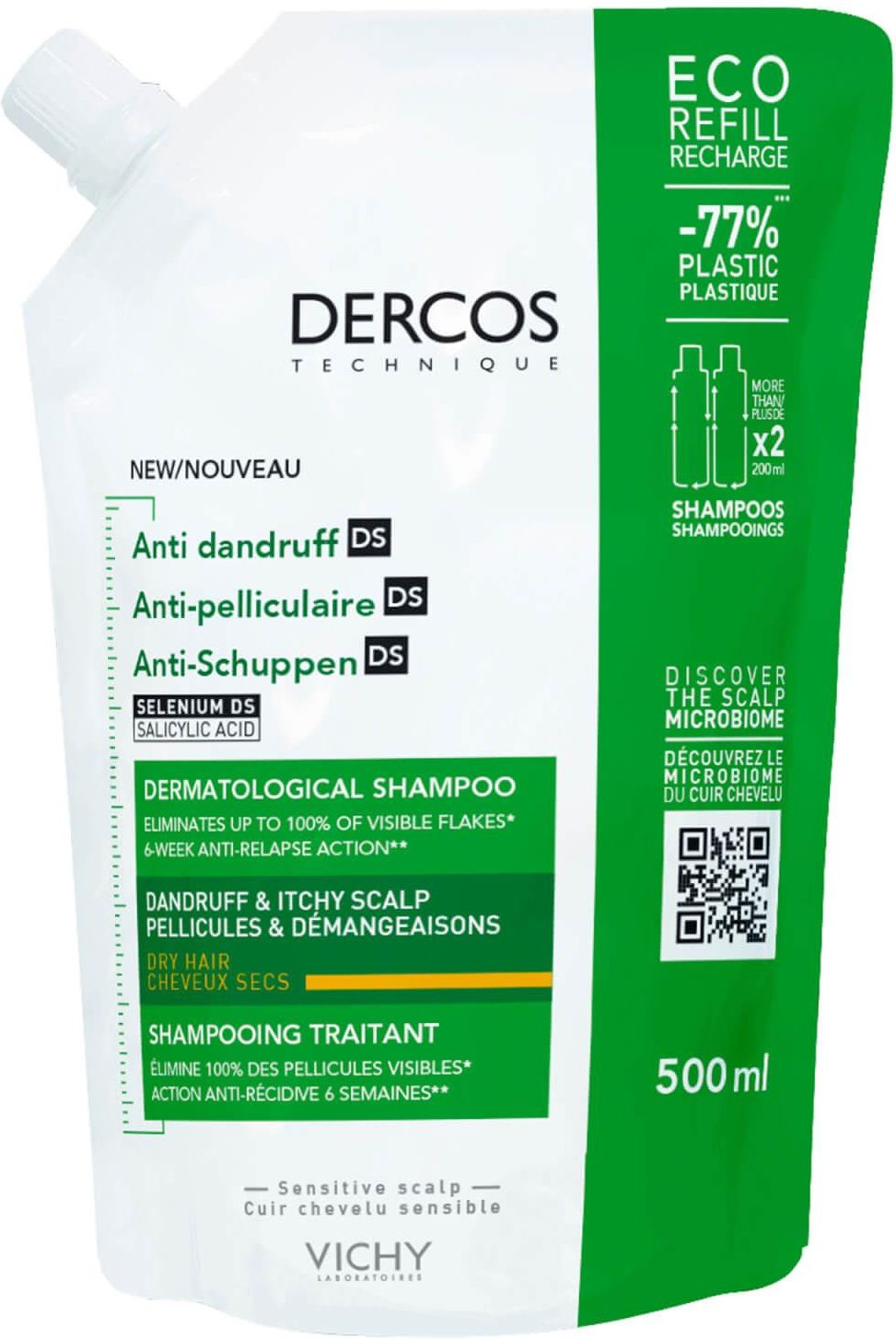 super pharm-szampon vichy dercos anti-pellicululaire ds